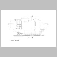 Richard Meier, The Rachofsky House, first floor plan on dwglab.com,.png